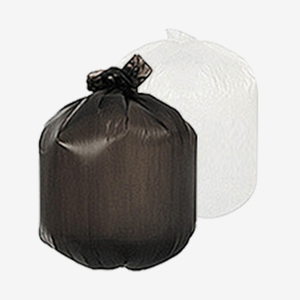 월드크린 배접 비닐봉투 특대 100L 60장 쓰레기 재활용 봉지 음식물 리터 휴지통 백색 검정