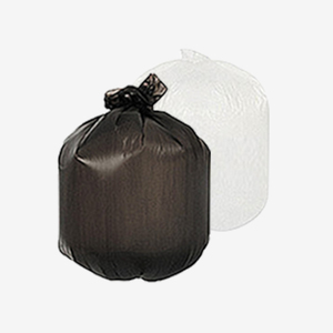 월드크린 배접 비닐봉투 대 80L 100장 쓰레기 재활용 봉지 음식물 리터 휴지통 백색 검정