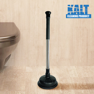 칼트 이지그립(블랙) 일반 압축기 화장실 하수구 막힌 변기 뚫어뻥 뚫는법 뚫는방법 뚫기 청소