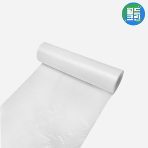 월드크린 위생롤백 투명 소 500매 연속비닐 쓰레기 비닐 봉투 일회용 위생