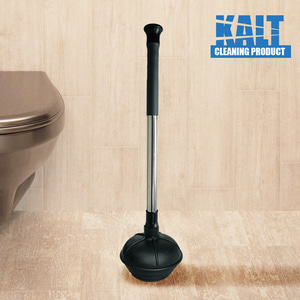 칼트 이지그립(블랙) 삼중 압축기 화장실 하수구 막힌 변기 뚫어뻥 뚫는법 뚫는방법 뚫기 청소
